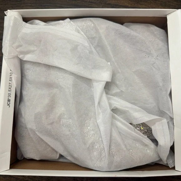 Betsey Johnson Silver Western Boots - Picture 5 of 7